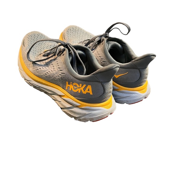 MENS Hoka Clifton 8 2E Wide 'Goblin Blue Mountain Spring' Sneaker size 8.5 - Picture 10 of 11